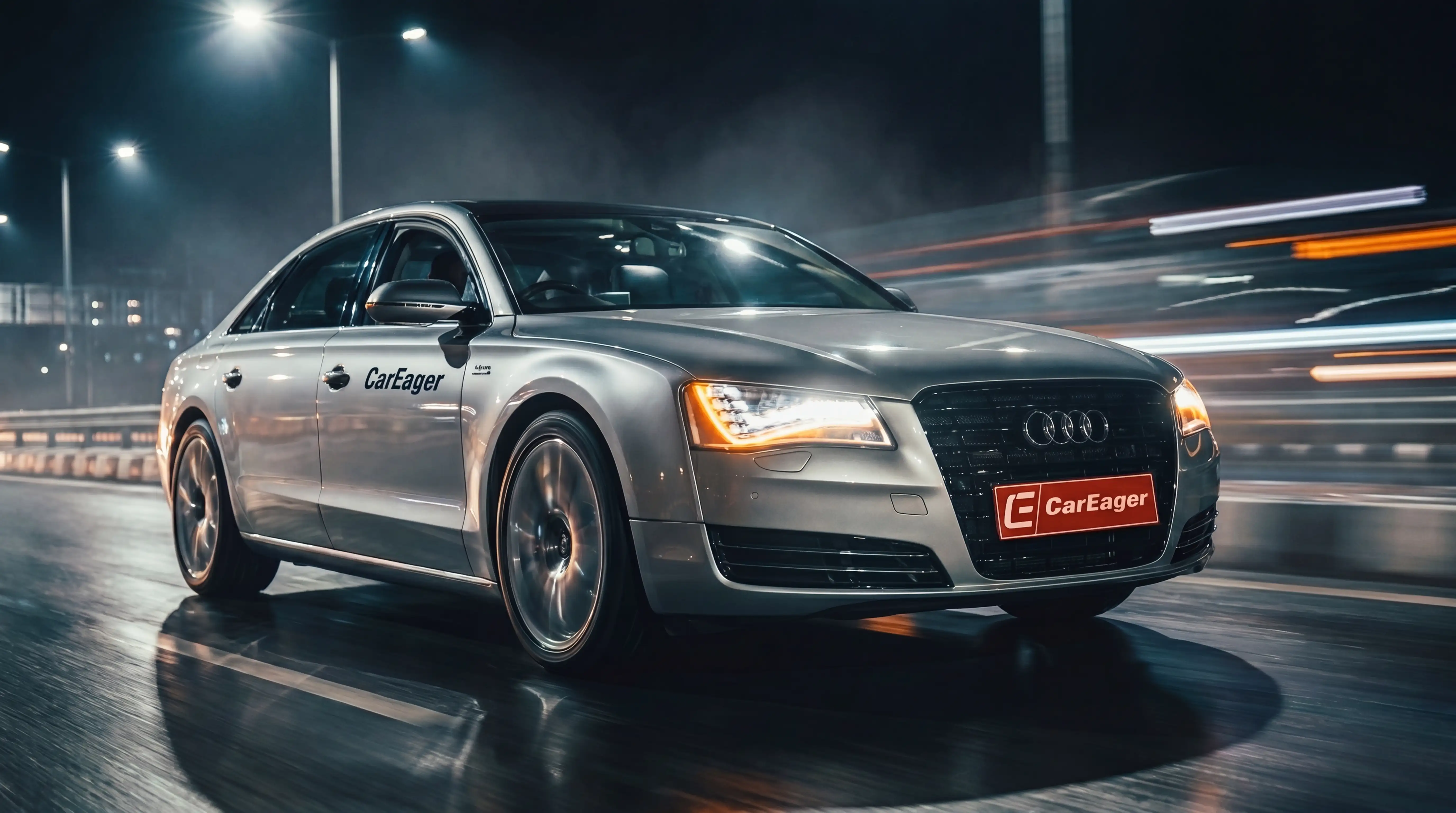 Ceramic-coated car deflecting environmental threats